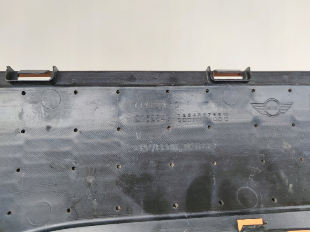 фото №3, Mini cooper r56 молдинг решітка бампера задня bdb