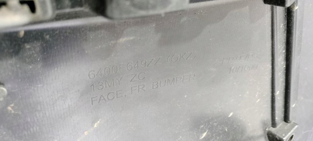 фото №10, Mitsubishi asx i 1 lift 12-16 бампер перед передній