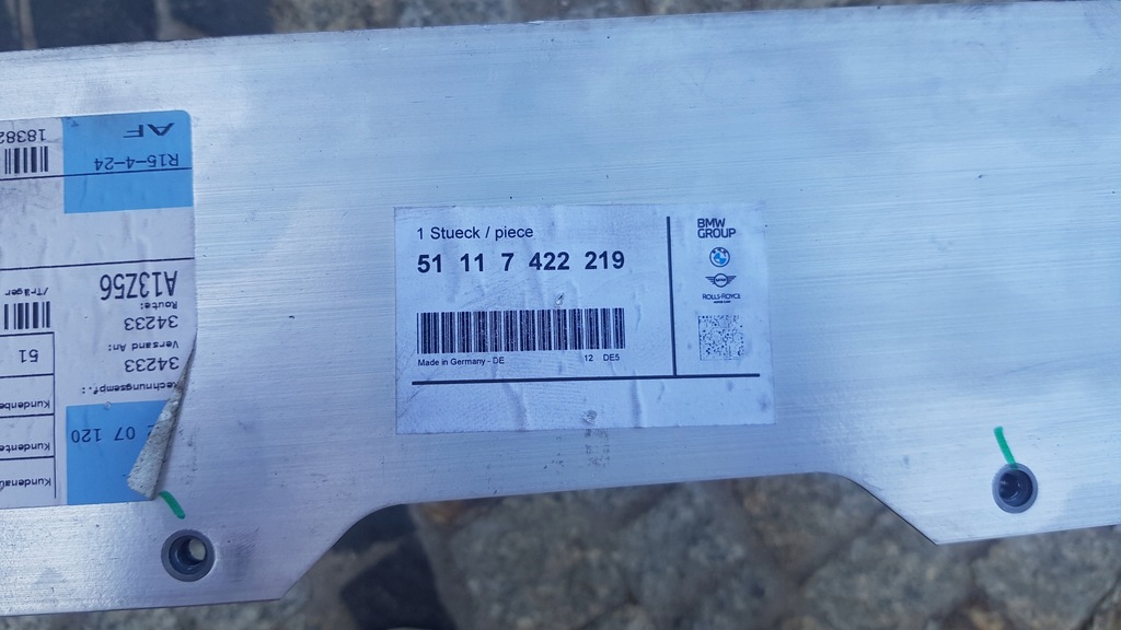 фото №9, Opel grandland x балка бампера задня 98357508 оригінал