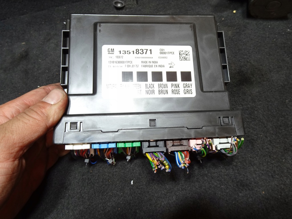 фото №1, Opel astra k модуль комфорту 13518371