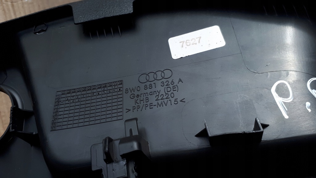 фото №11, A4 b9 8w защита сиденье правая 8w0881326a a5 8w