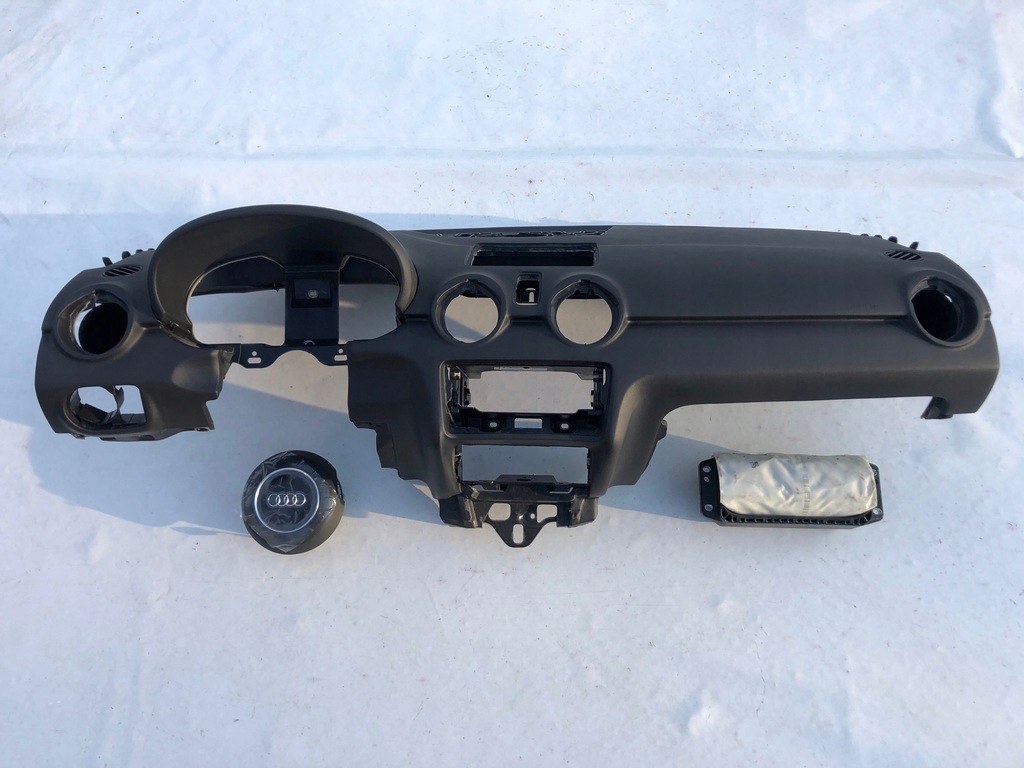 фото №7, Audi a1 8x приборная панель консоль приборная панель pulpit полка подушки безопасности srs подушка безопасности ремни pas !