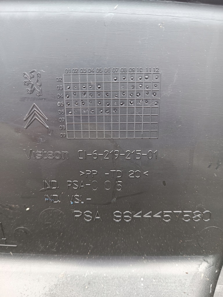 фото №6, Панель приладів приладова панель приладів partner berlino air bag