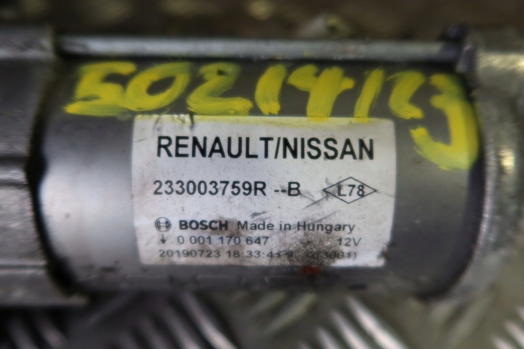 Стартер renault 1.5 dci 233003759r Оригинал