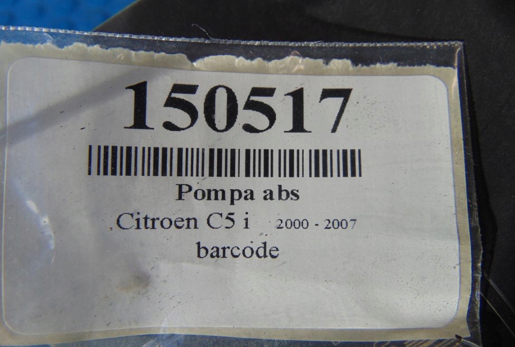 фото №9, Citroen c5 i 2.0 насос abs 9648606980 10.960-1128.3