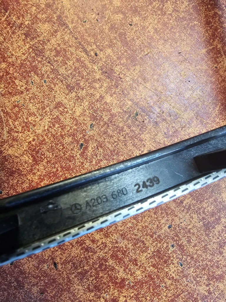 фото №3, Рамка радіо кондиціонера dekor mercedes c-klasa w203 eu 01' a2036802439