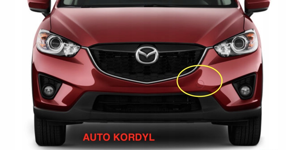 фото №1, Заглушка накладка hak бампер mazda cx-5 12-