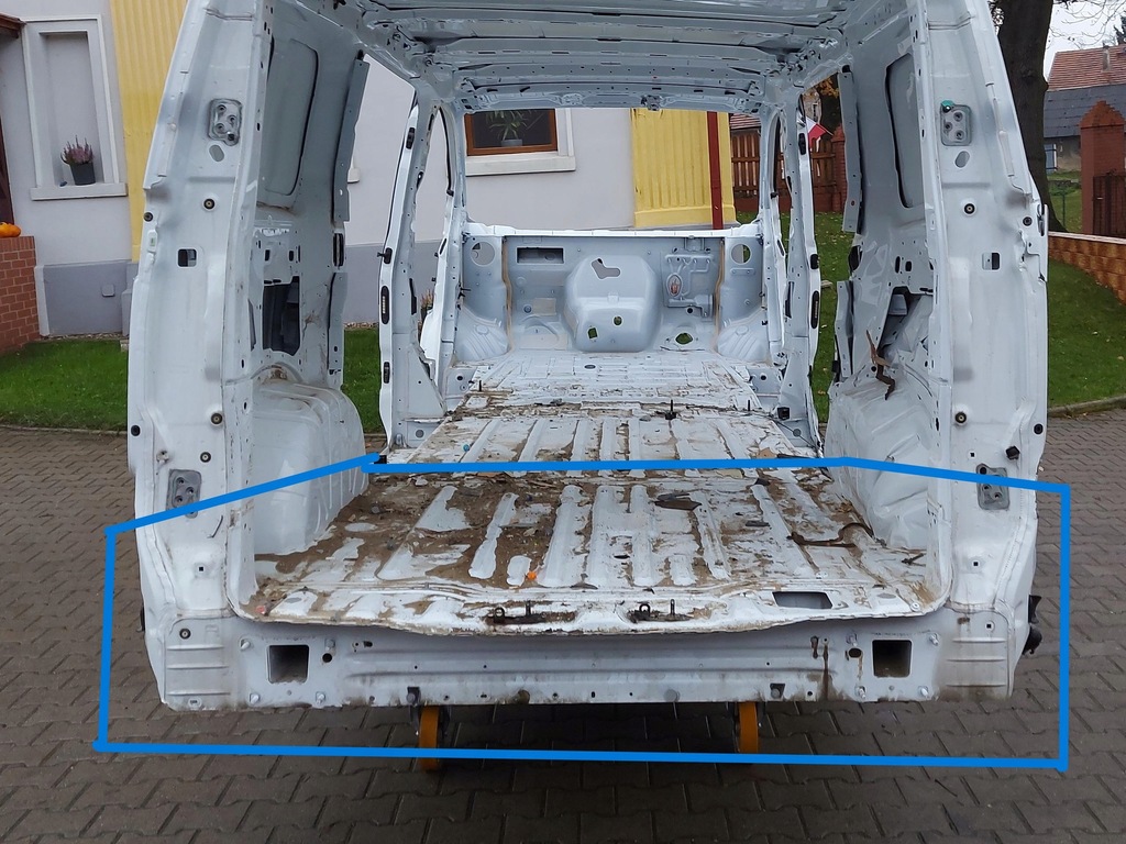 фото №1, Ford transit custom ii 2024 pas задній підлога багажника задня cusmk2,84646944