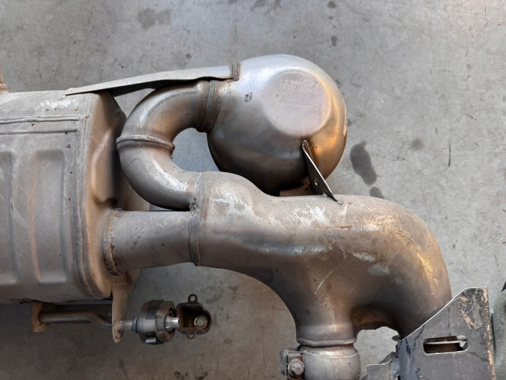 фото №7, Audi sq7 q7 4m 2015-2024 4.0 tdi гаситель выпускной выхлоп активный