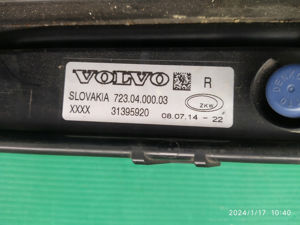 фото №12, Противотуманная фара правый лампа drl led volvo v40 31395920