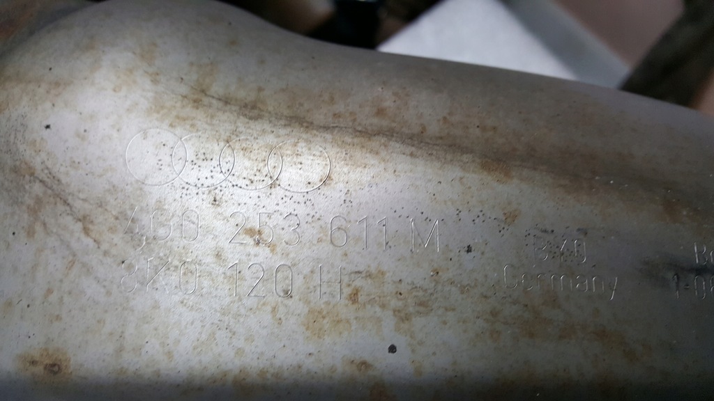 фото №12, Гасник кінцевий audi a6 c7 4g0253611m демонтаж