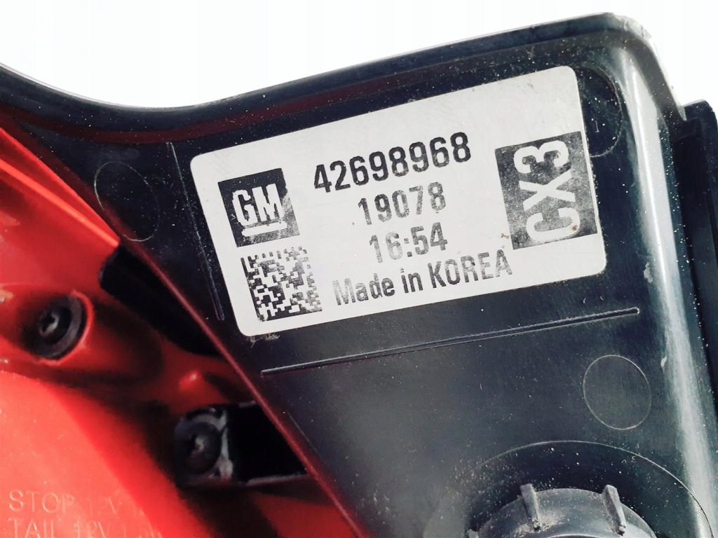 Opel mokka x 16r+ лампа задній led ory eu !!! Оригінал