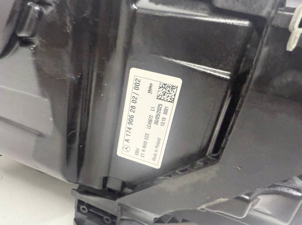 Mercedes cla 3 3 a174 174 фара правый  перед a1749062802 a1749062802/00 с Разборки