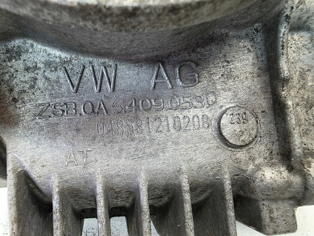 фото №8, Редуктор коробка передач кутова audi voklswagen seat skoda 0a6409053q оригінал !!!