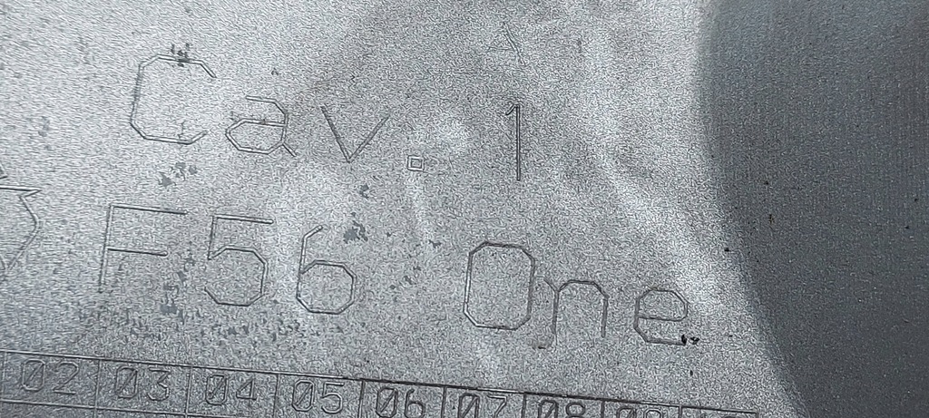 фото №5, Mini cooper one f56 бампер перед white silver