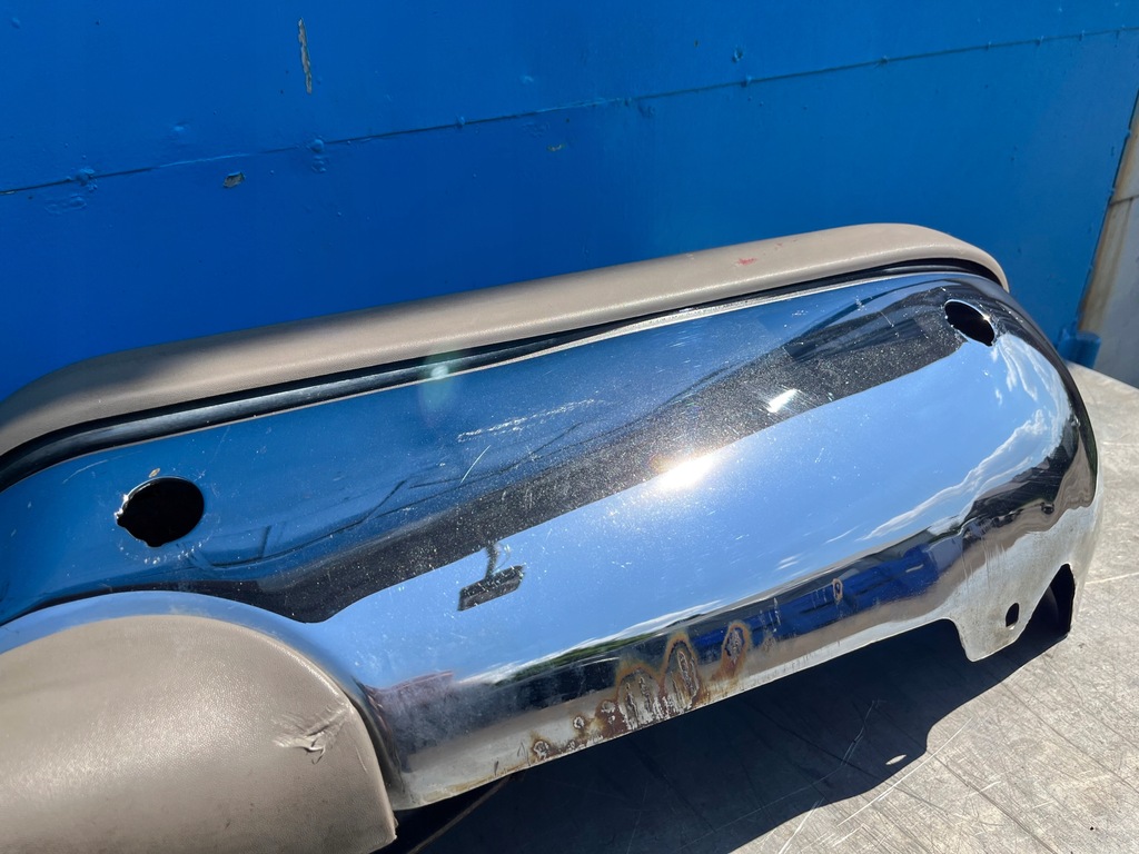 фото №9, Ford excursion бампер задняя задний хром pdc