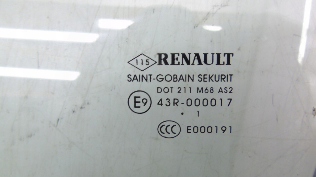 фото №2, Стекло дверь левый перед левая renault megane iii cabrio