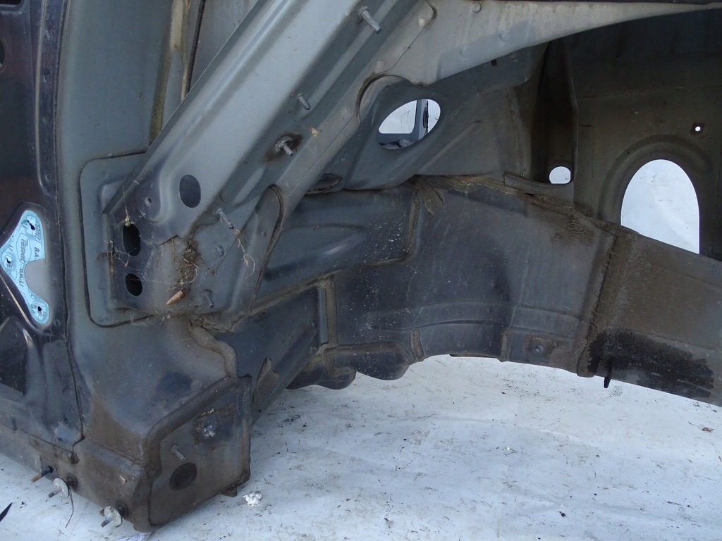 фото №6, Лонжерон правая четверть порог блок двигателя правый mercedes ml w166 755