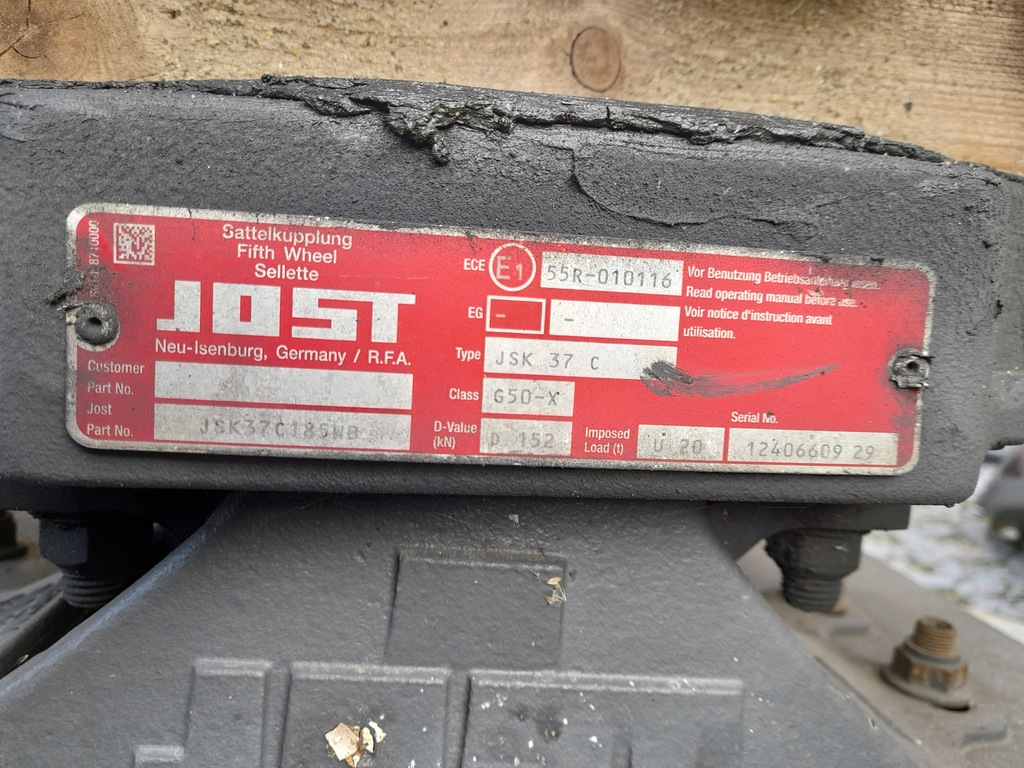 фото №5, Суппорт jost jsk37c 150mm mercedes actros mp4