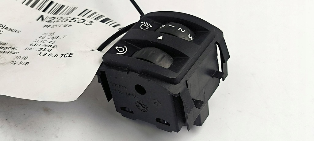 фото №3, Кнопка света 251900567r renault clio iv