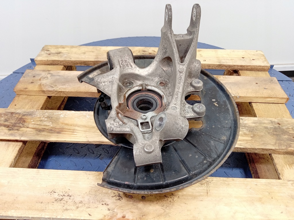 фото №6, Porsche cayenne ii 7p5 4.2 v8 поворотний кулак лівий задня