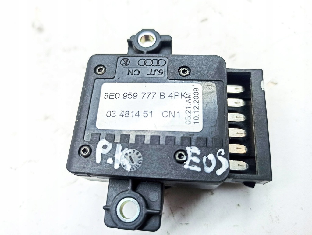 фото №13, Volkswagen eos 2010 перед сторона левая кнопки управление сиденье