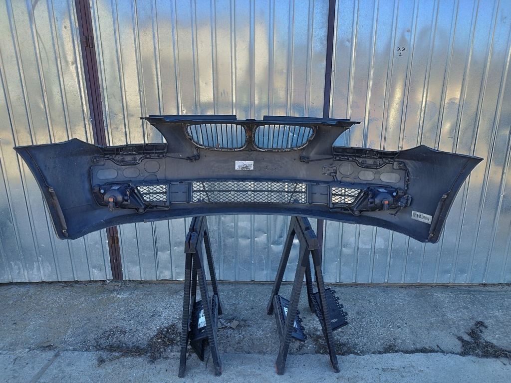 фото №15, Бампер перед bmw 5 e60 e61 lift 2007-2010 a52/7 spacegrau pdc омыватель