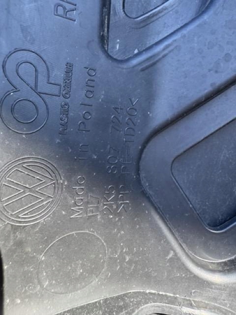 фото №16, Бампер перед vw caddy iii 3 lift 15- 2k5