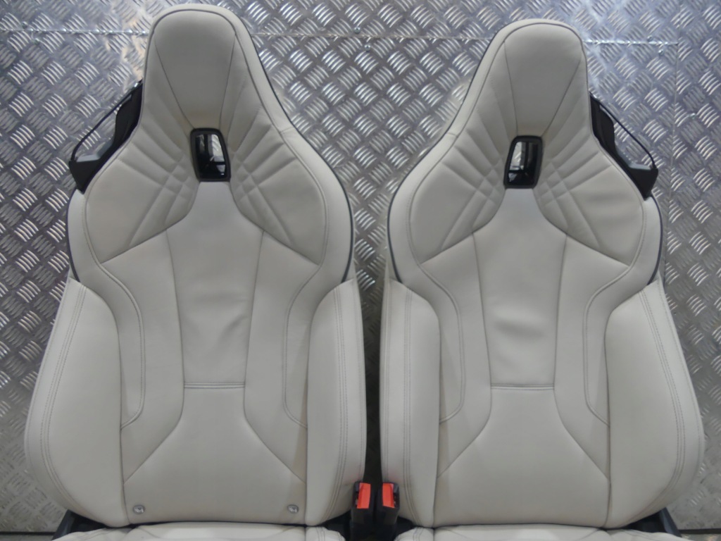 фото №9, Bmw z4 g29 sport обивка сиденья подогрев обшивки elfenbein weiss / po 855km!