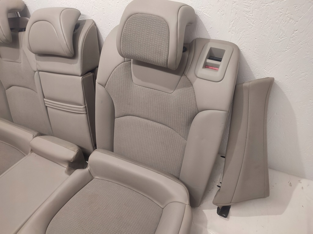 фото №8, Заднее сиденье задняя комплект citroen c5 iii kombi beż полукожа 2008-2017