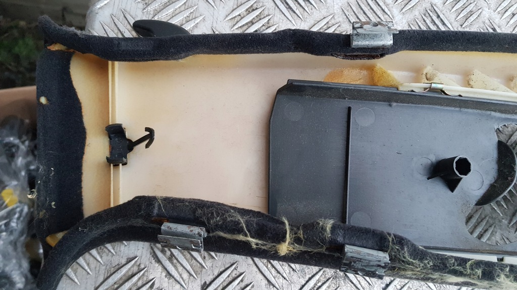 фото №13, Mercedes w220 захист поперечина безпеки ліва права перед заглушка