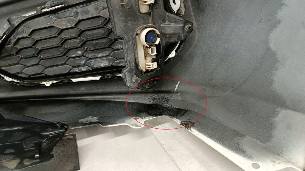 фото №15, Бампер перед передний honda jazz 4 iv lift 17-20 / + 2x светодиоды + накладка-спойлер