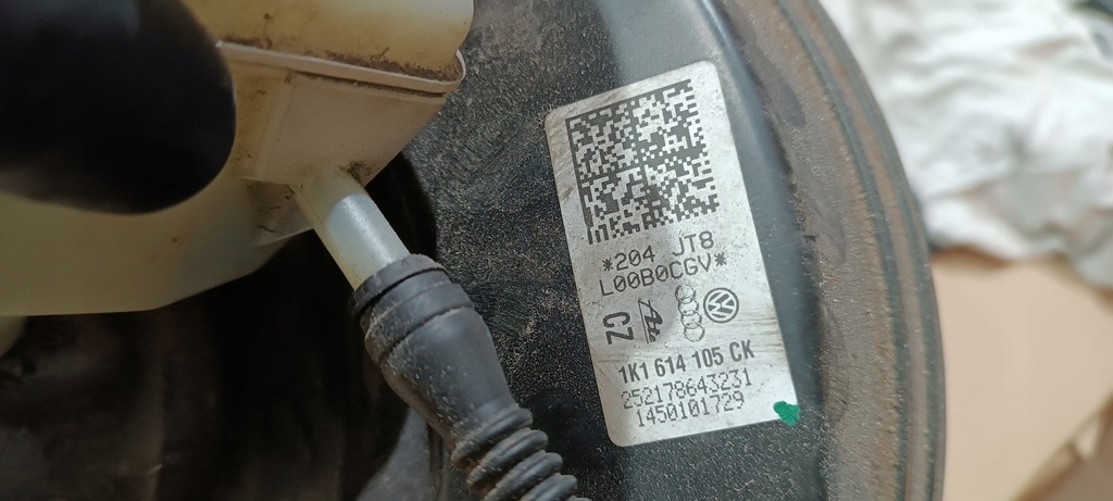 фото №5, Усилитель тормозов насос тормозная бачок europa seat leon ii 1.4 tsi