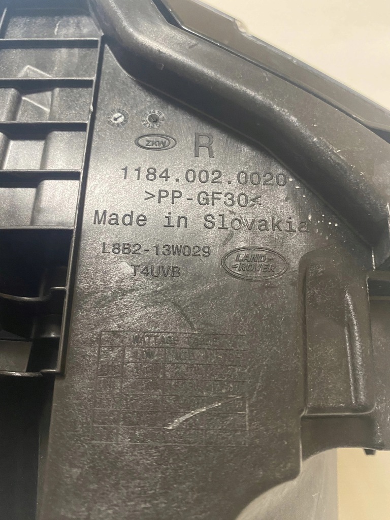 фото №12, Defender l663 передня накладка бампера ліва