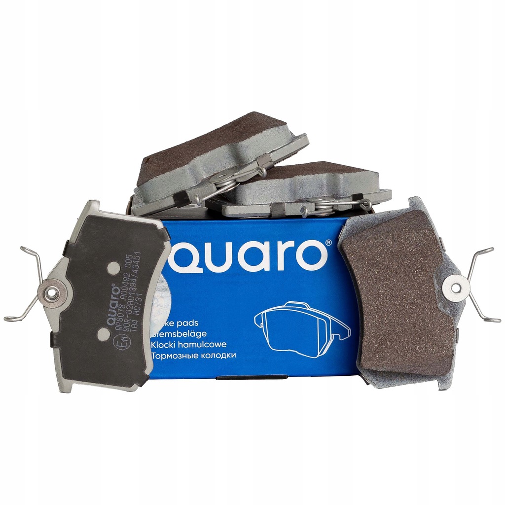фото №1, Тормозные колодки тормозные quaro задняя - hummer h3 2005-