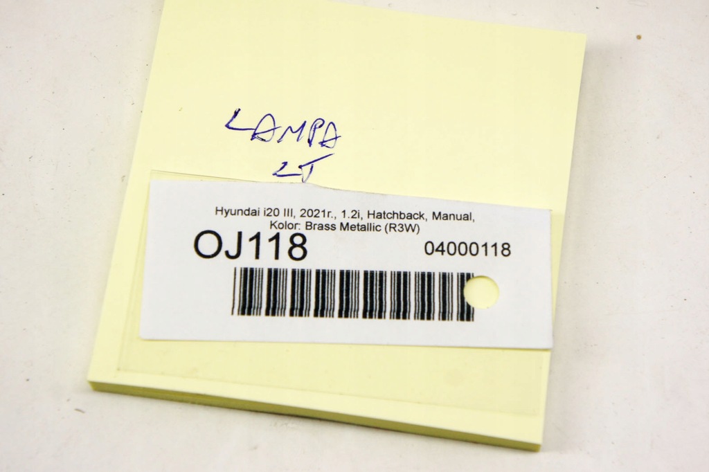 фото №7, Oj118 hyundai i20 iii ^ лампа левый задняя 92403-q0000