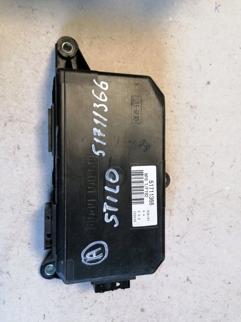 фото №4, Модуль блок керування двері fiat stilo 51711366