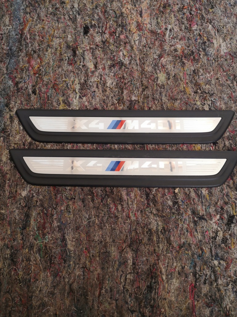 фото №1, Накладки пороговые bmw x4 f26 m40i mpakiet