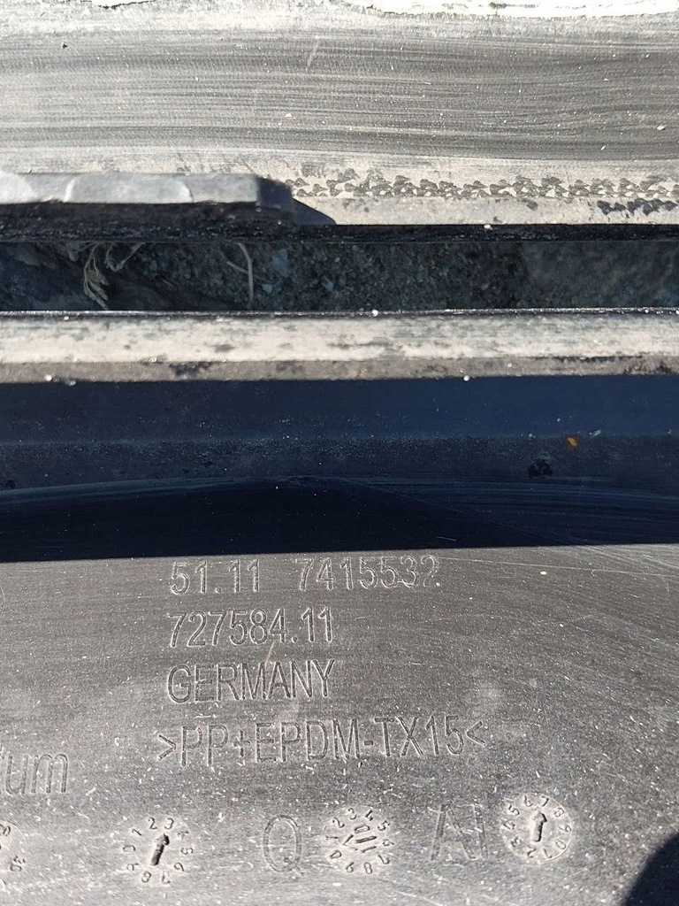 фото №11, Bmw 6 gt g32 бампер передній перед 51117415532 51117445587