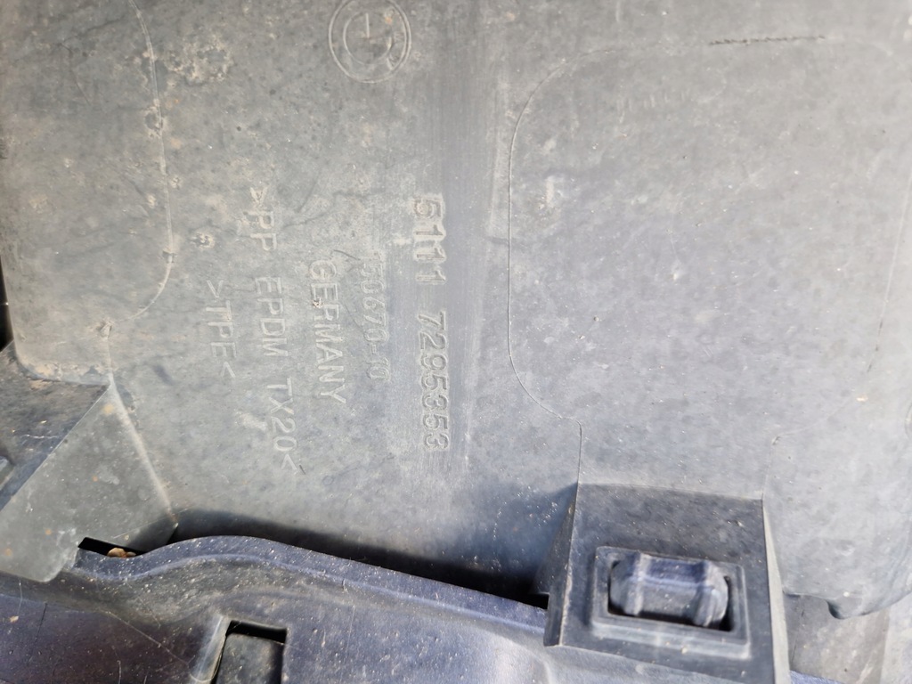 фото №14, Бампер перед передній pdc камера bmw f01 f02 lift liftem kompletny демонтаж