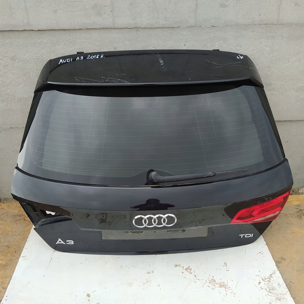 фото №1, Крышка багажника багажника крышка audi a3 8v sportback lift 2018