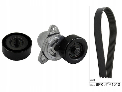 фото №1, Ремень клиновой многоручьевой набор kia sportage ii