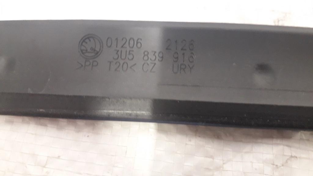 фото №9, Молдинг накладка стійка лівий задня superb 3u5839916