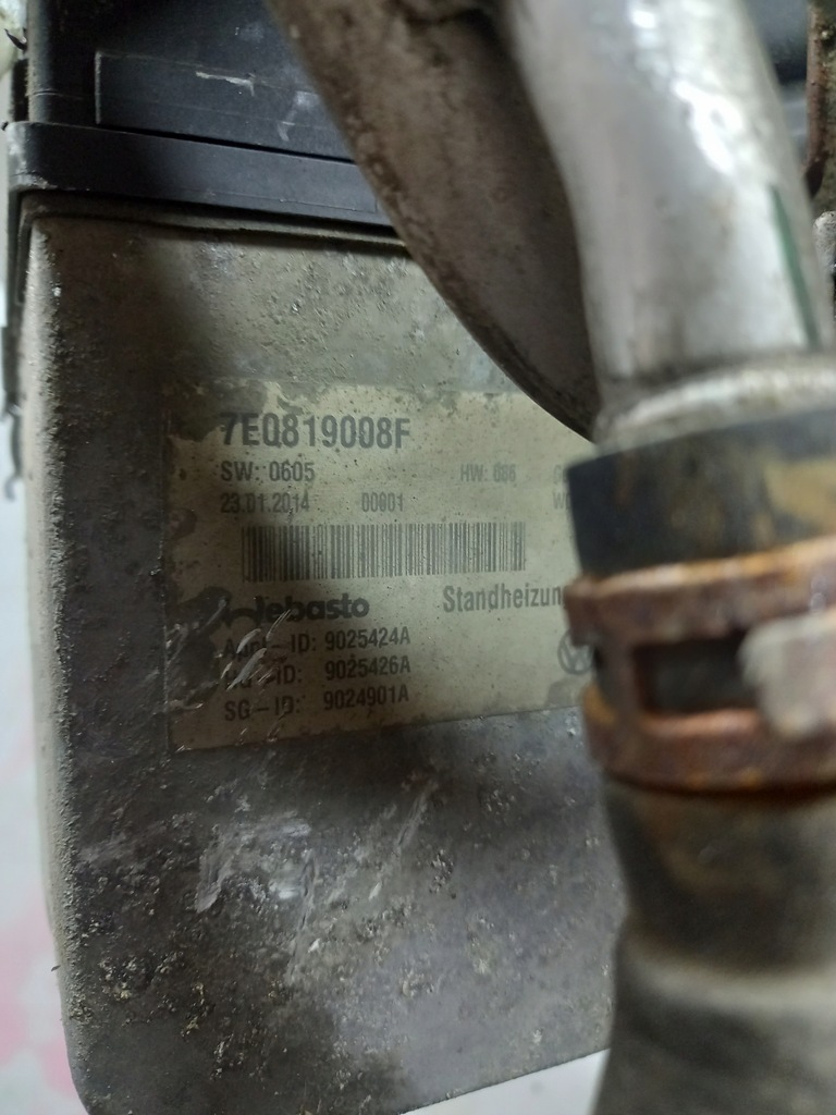 фото №5, Webasto vw amarok 2,0 tdi 7eq819008f