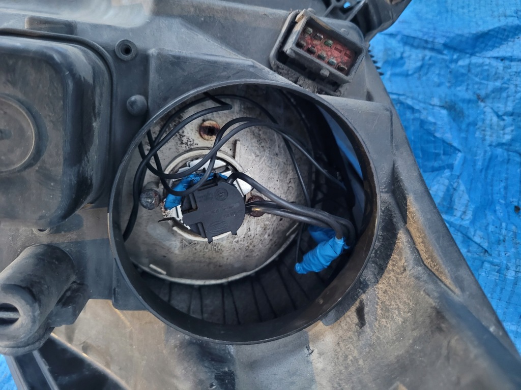 фото №8, Opel-części astra h фара левый лампа перед 24451032