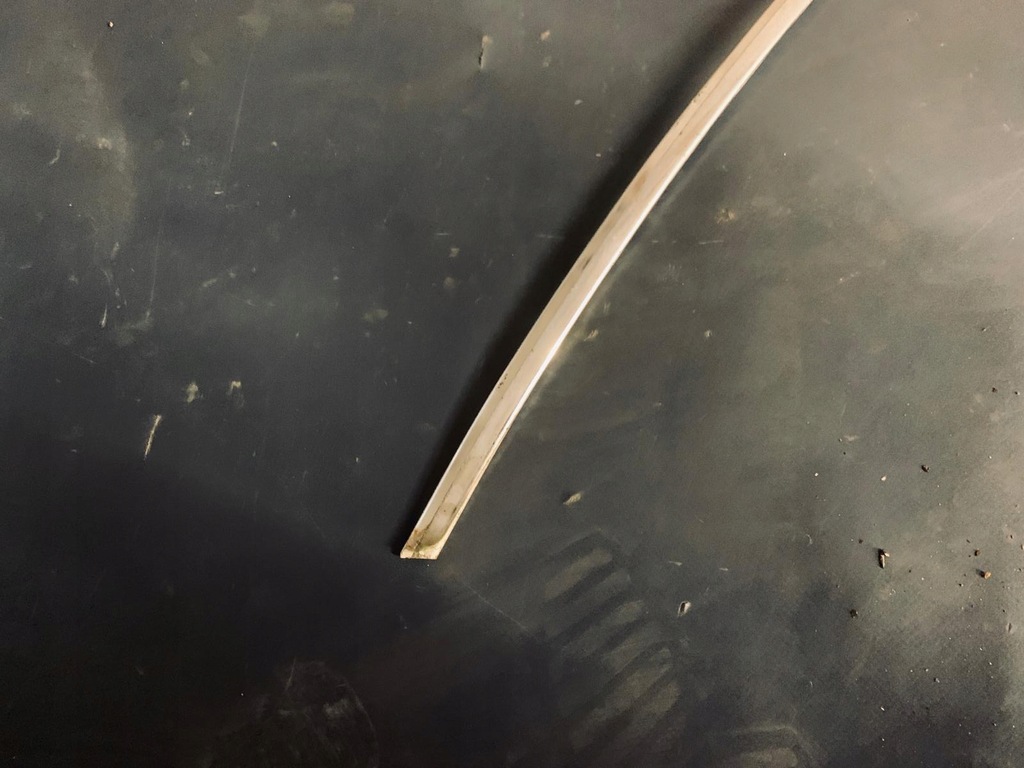 фото №2, Mercedes w116 молдинг рамка хром двері правий задня