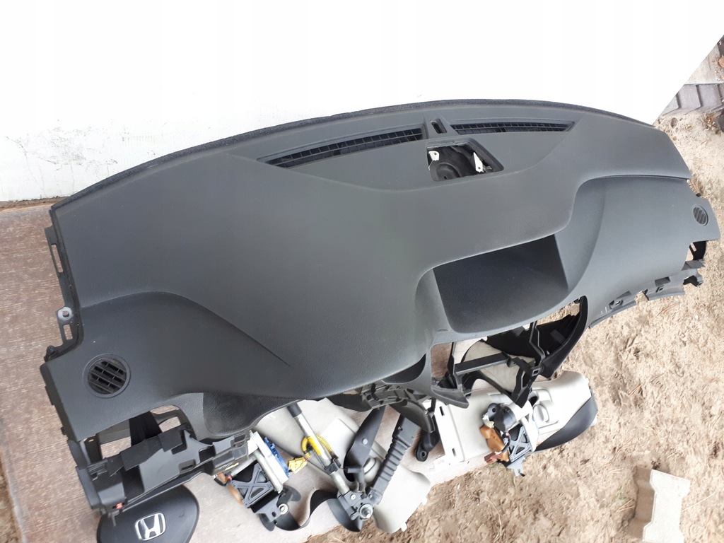 фото №4, Honda accord viii 09- консоль подушки безопасности приборная панель подушка безопасности приборная панель ремни oem