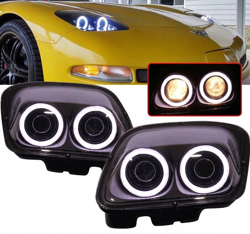 фото №1, Фары перед chevrolet corvette c5 97-04