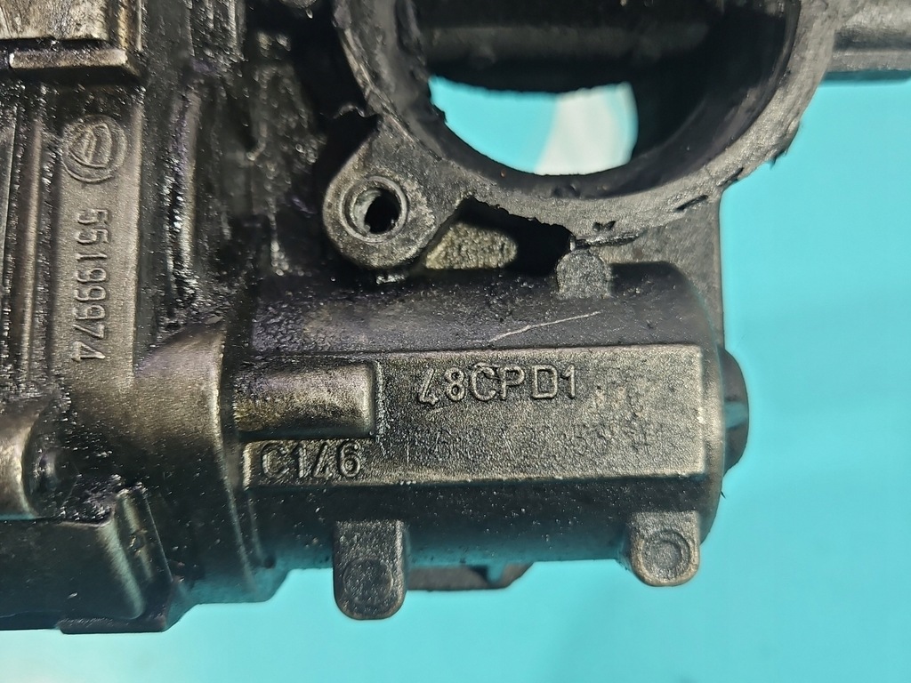 фото №11, Дроссельная заслонка alfa romeo 159 55199974 48cpd1 1.9 jtd 6-pin