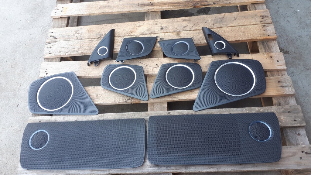 фото №14, S4 b8 lift a4 накладки дверь bang olufsen sedan